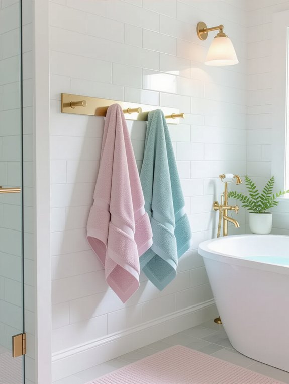 decorative hooks enhance style