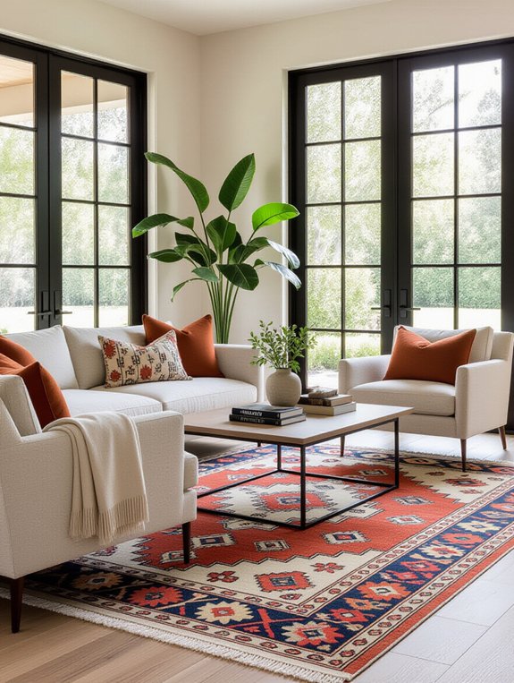define living room zones