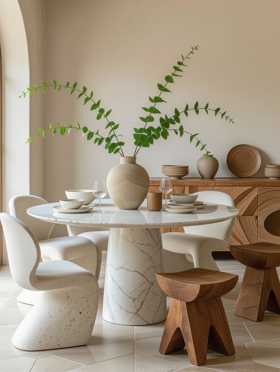 diverse dining table shapes