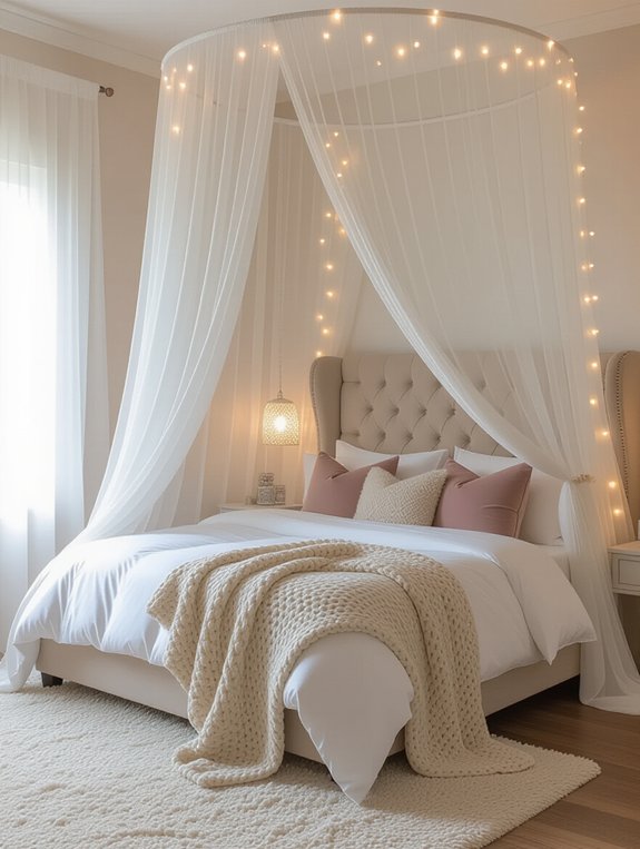 dreamy canopy bed design