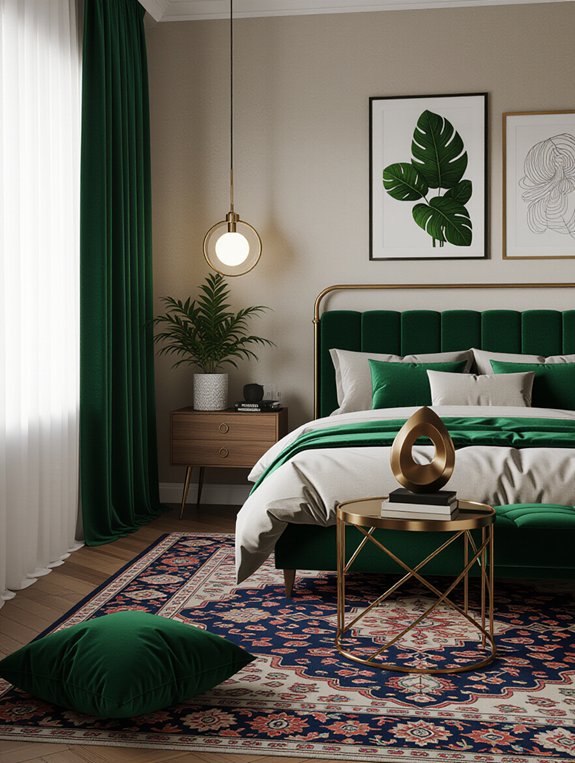 eclectic bedroom design inspiration
