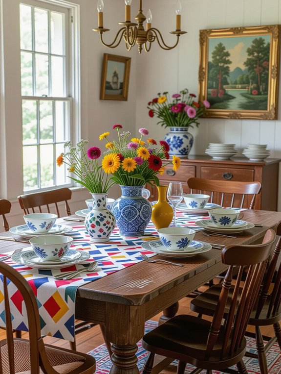 eclectic dining room design
