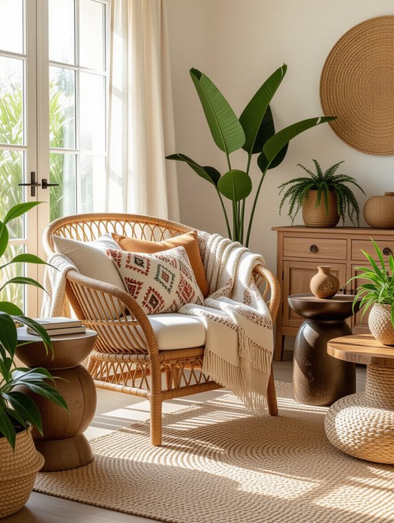 eclectic furniture style blending