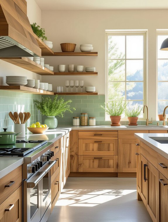 eco friendly kitchen materials selection