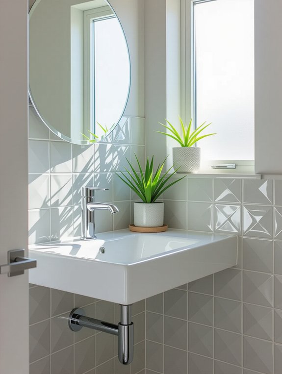 efficient corner sink solution