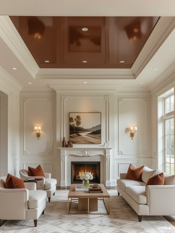 elegant ceiling design enhancement