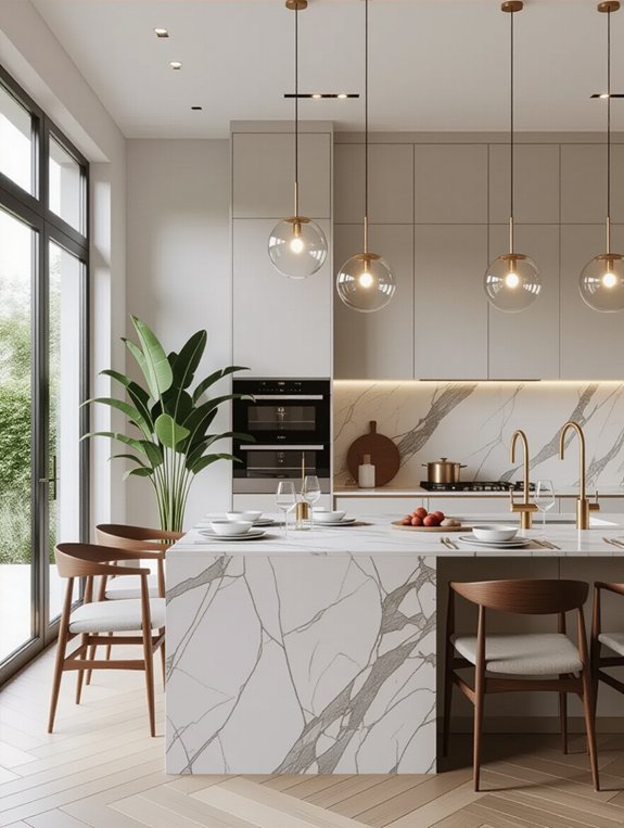 elegant dining space design