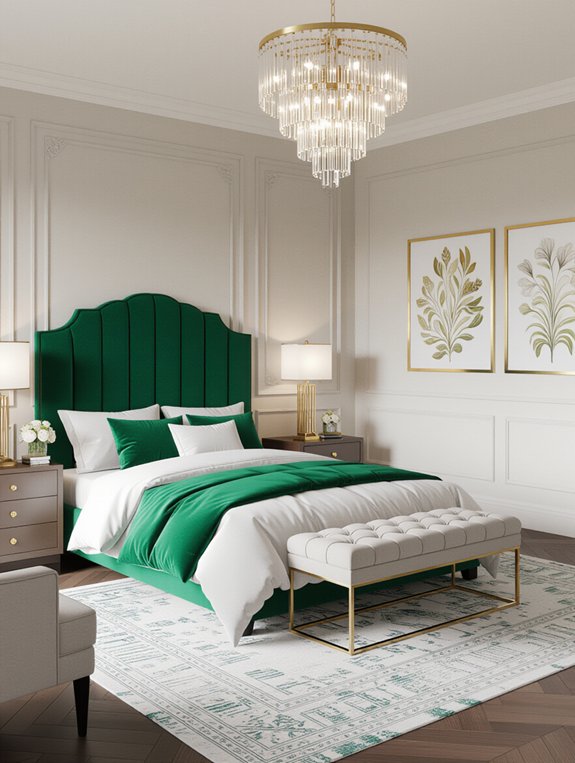 elegant luxury bedroom design
