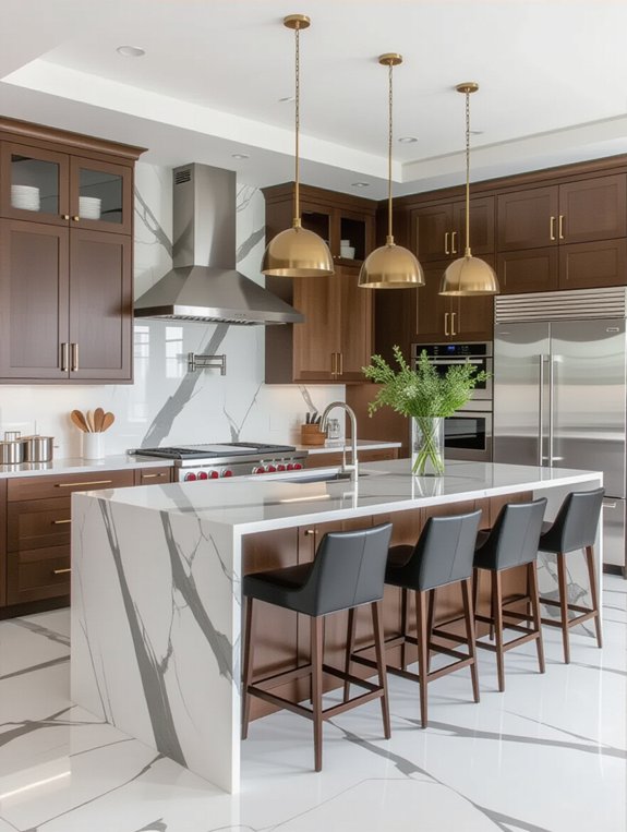 elegant unique marble countertops