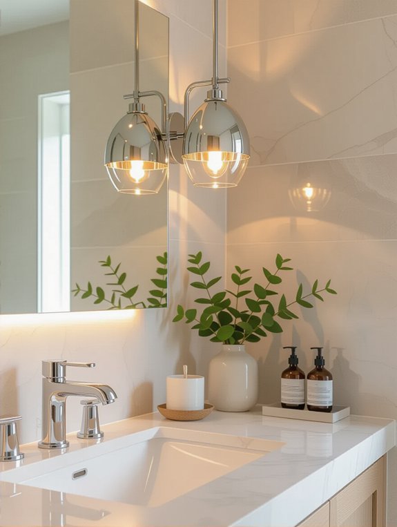 elevate bathroom lighting ambiance