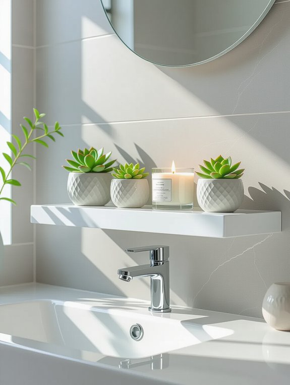 elevate bathroom storage style