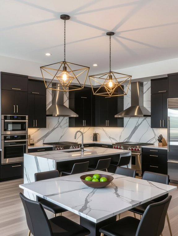 elevate kitchen aesthetics boldly