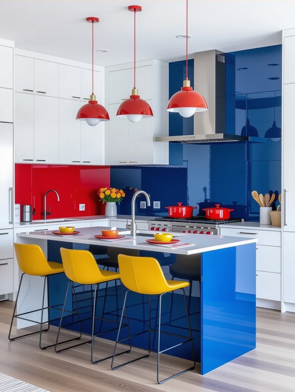 elevate kitchen with color