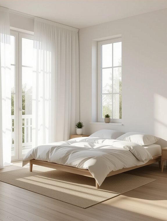 enhance bedroom natural light