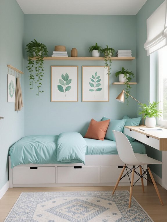 enhance bedroom with color