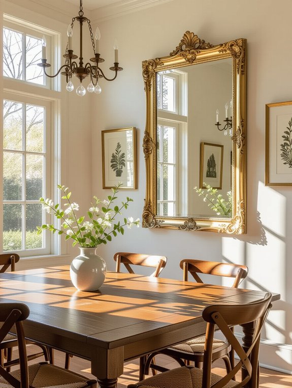 enhance light with mirrors