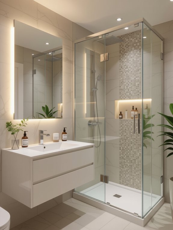 enhance space with mirrors