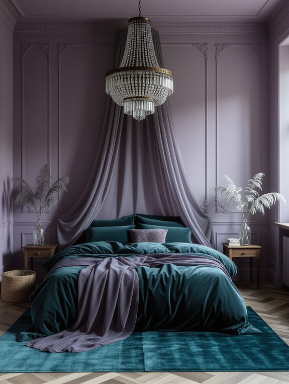 ethereal dark pastel elegance