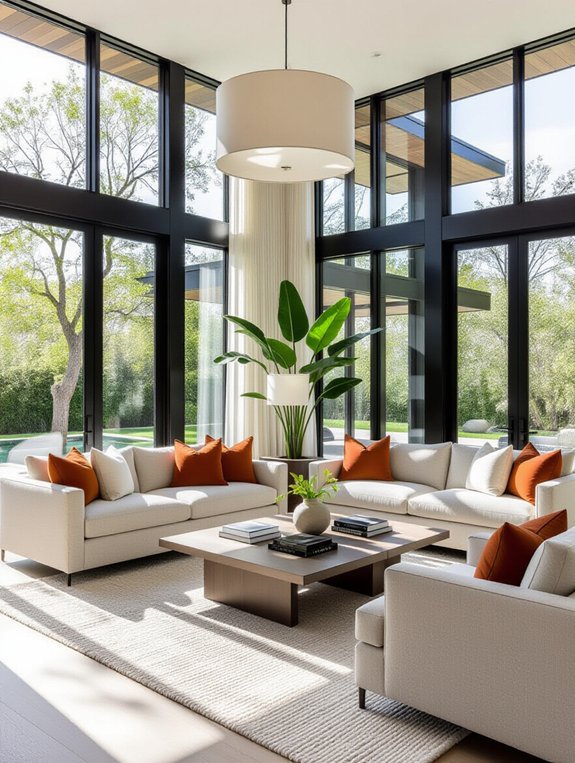 expansive natural light windows