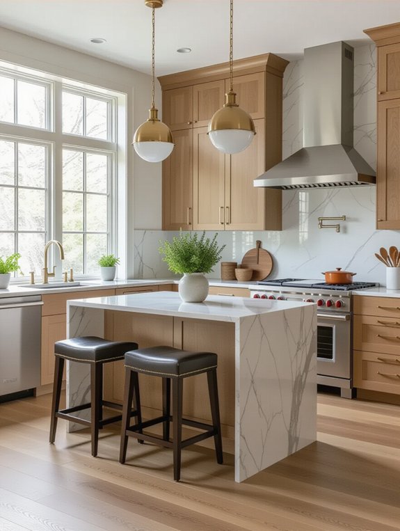 flexible kitchen rolling island