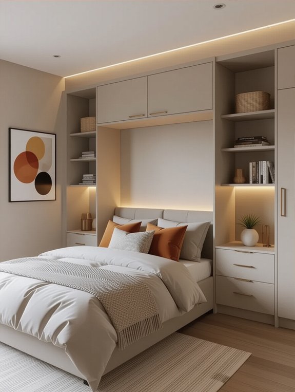 flexible space saving murphy bed