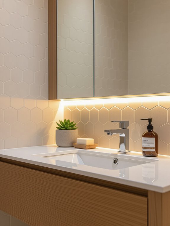 fold down counter for space