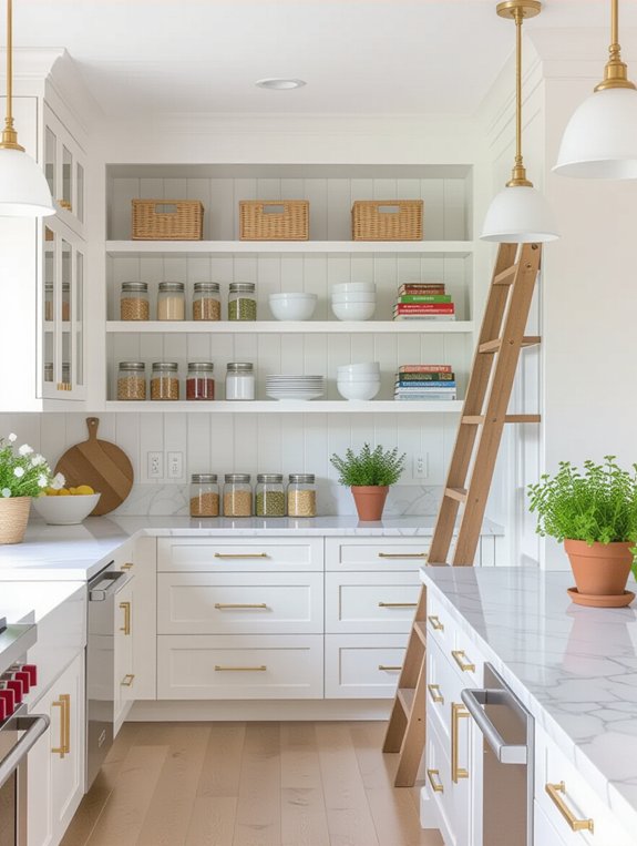 functional and organized pantry