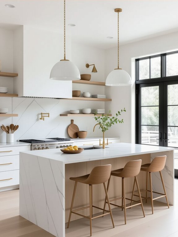 functional scandinavian kitchen design