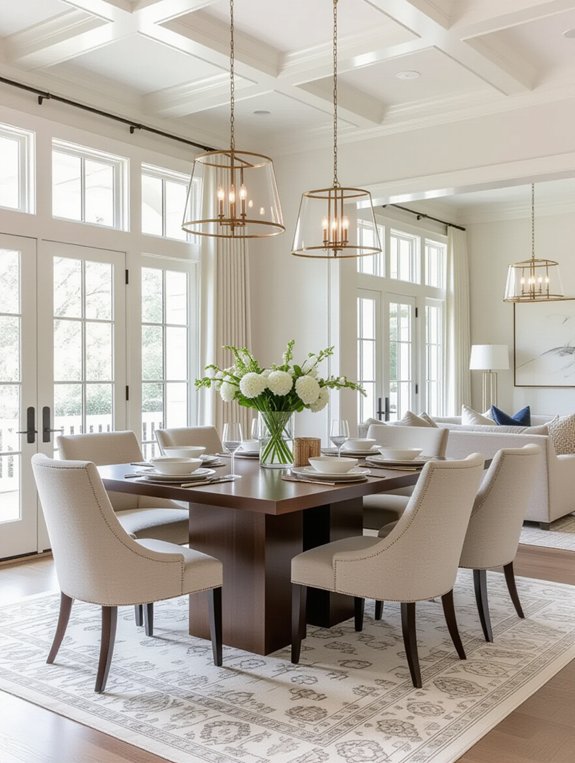 functional stylish dining space