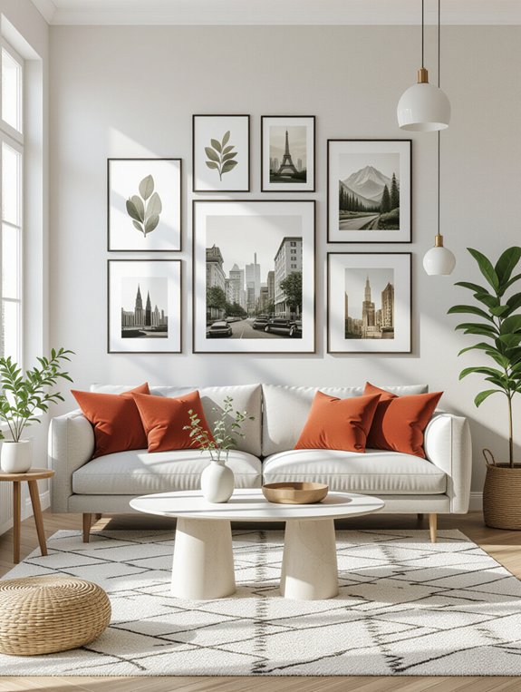 gallery wall art display