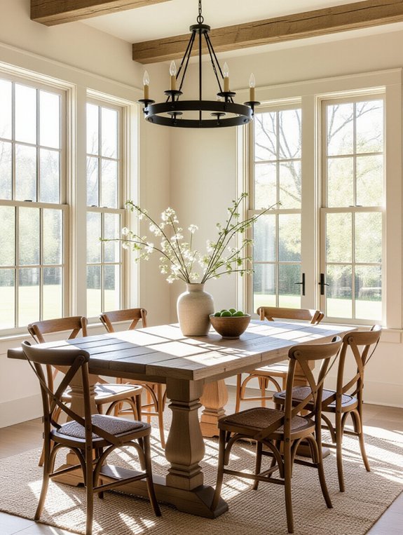 gather around farmhouse table