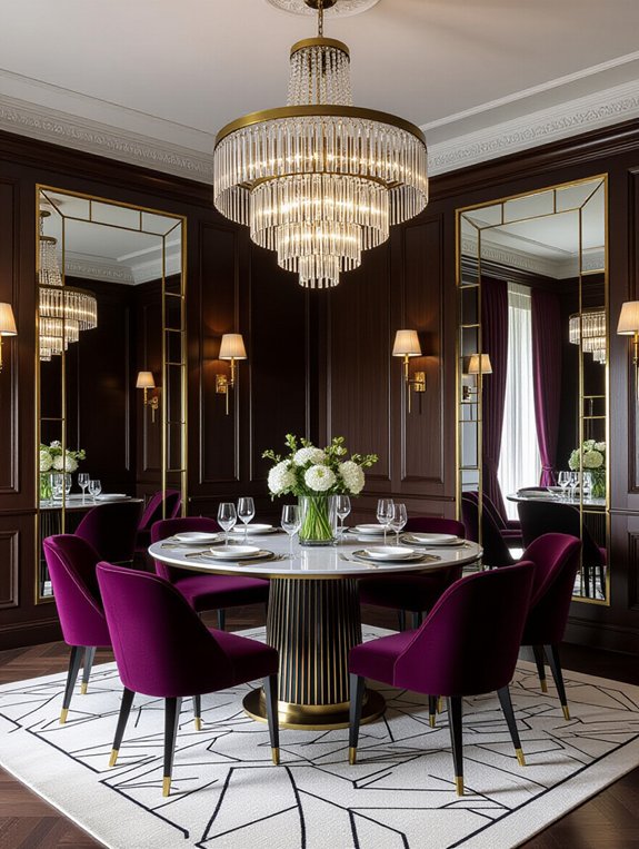 glamorous art deco elegance