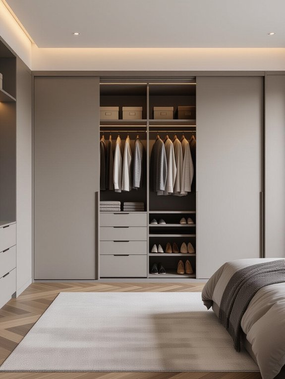 hidden compartments for organization