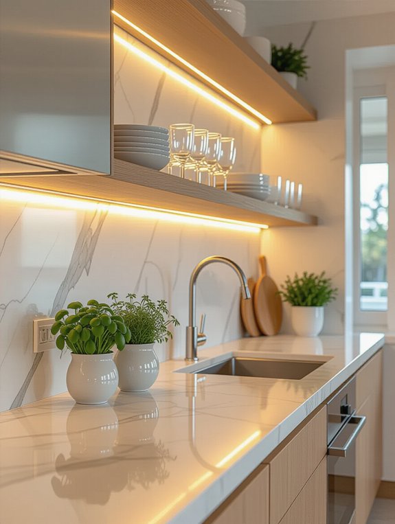 illuminate your kitchen space
