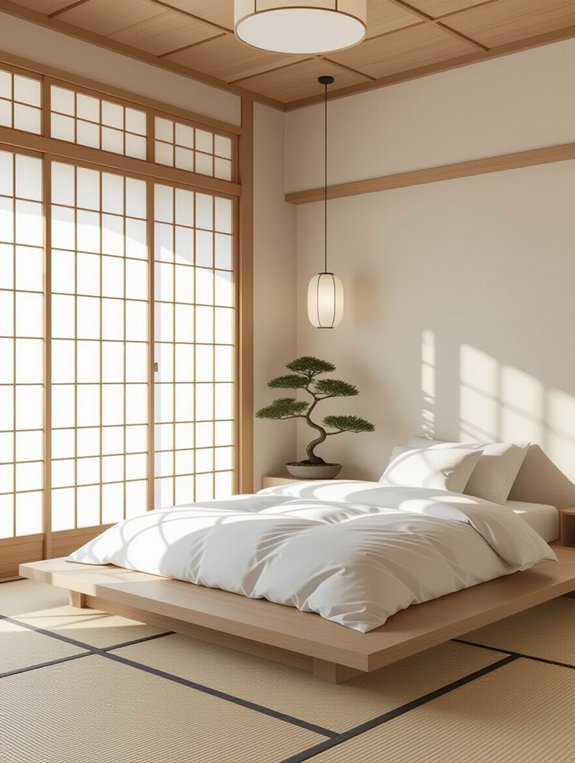 incorporate japanese shoji screens