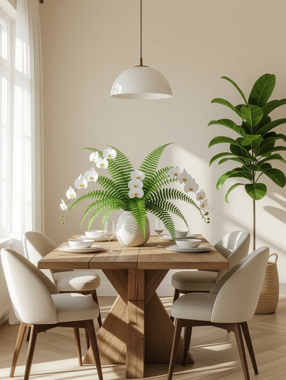 incorporate plants for ambiance