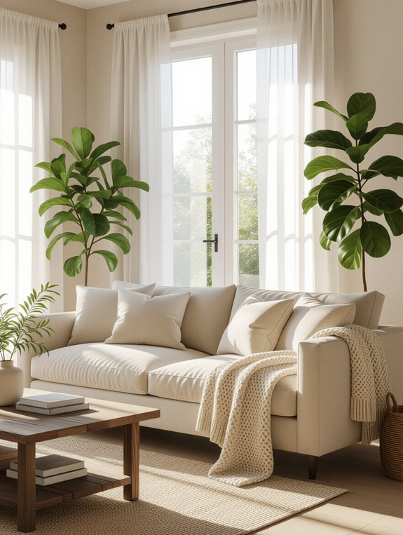 indoor plants enhance coziness