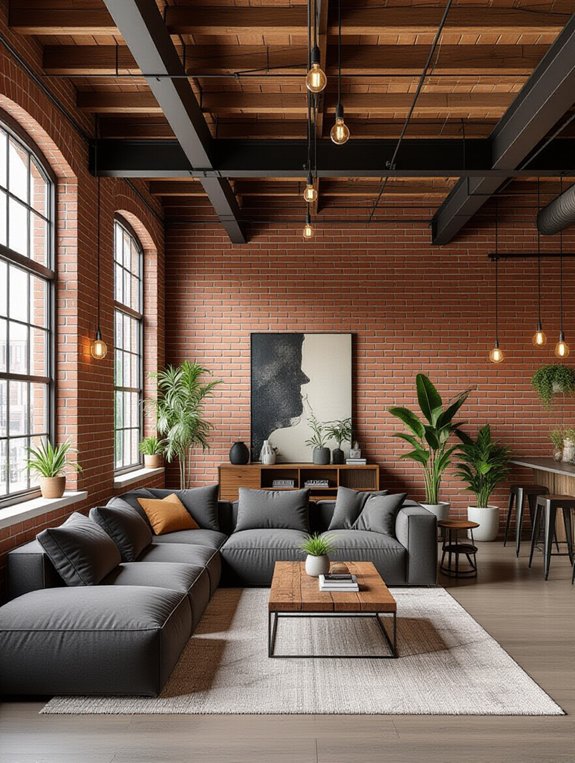 industrial inviting modern vibe