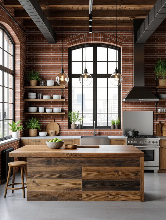 industrial modern kitchen design