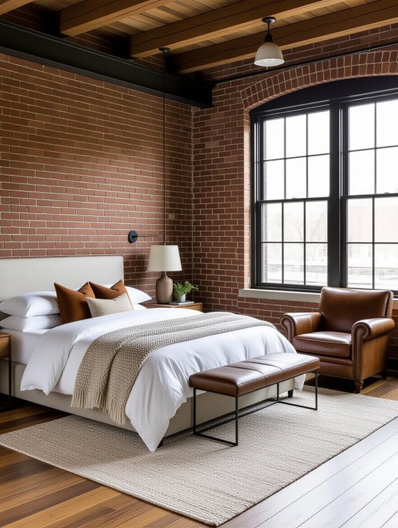 industrial urban bedroom design