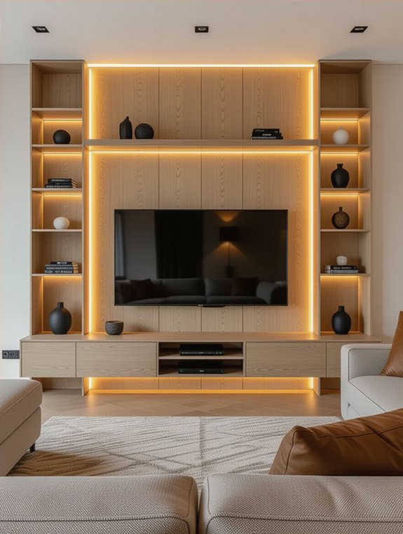 integrated led lighting design