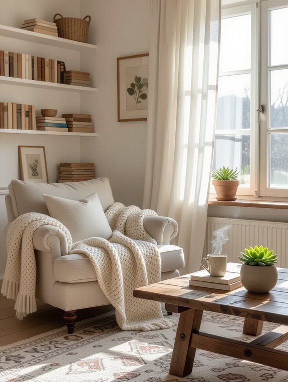 inviting personal cozy retreat