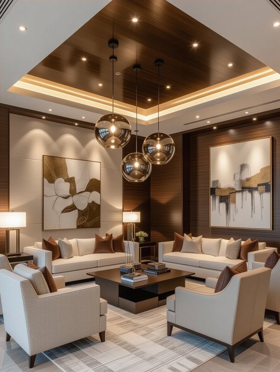layered lighting for ambiance