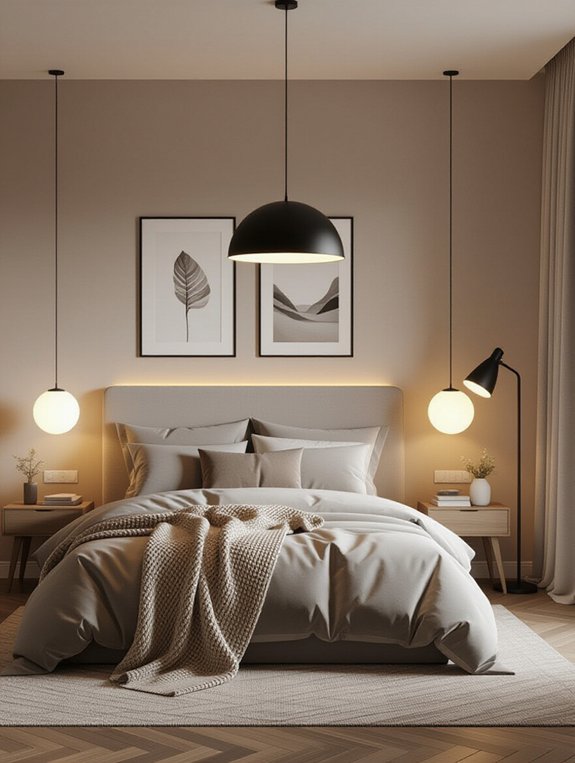 layered lighting for comfort