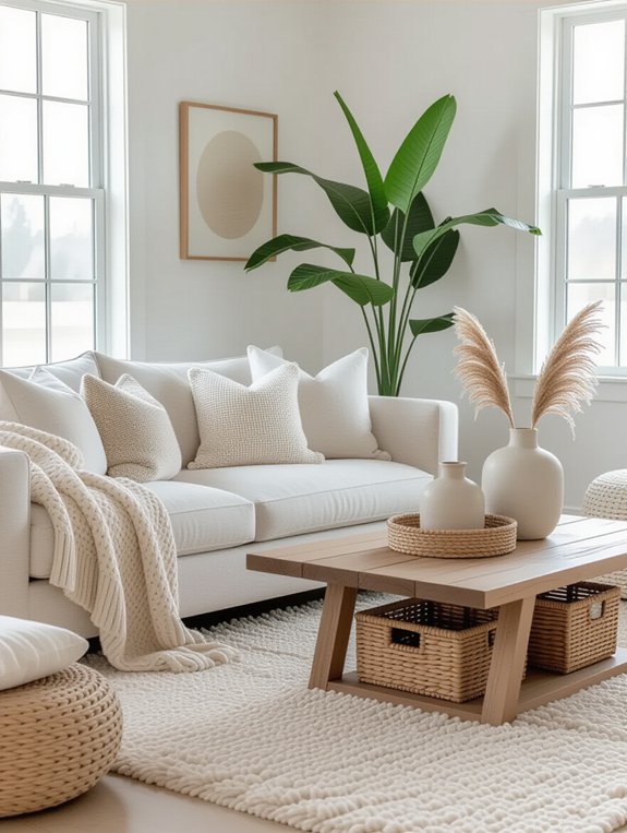 layered textures enhance comfort