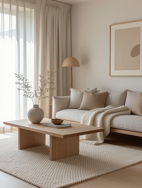 layered textures for coziness