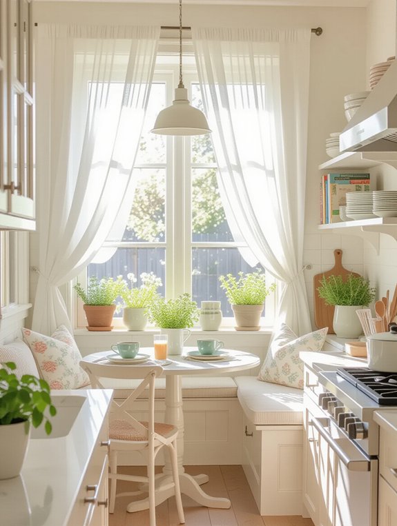 light airy window treatments
