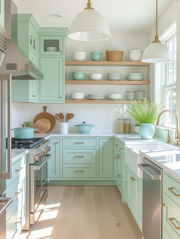 light colors create illusion