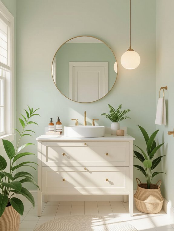 light colors enhance openness