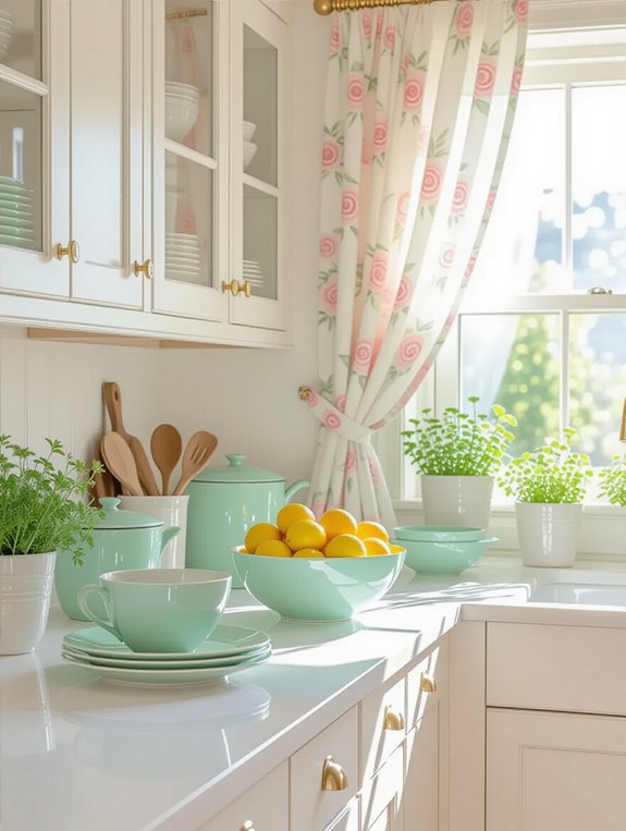 light colors enhance space